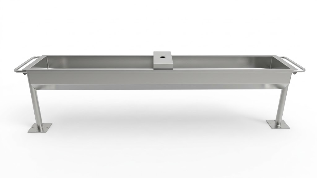 Bebedouro em aço inox 304 para bovinos